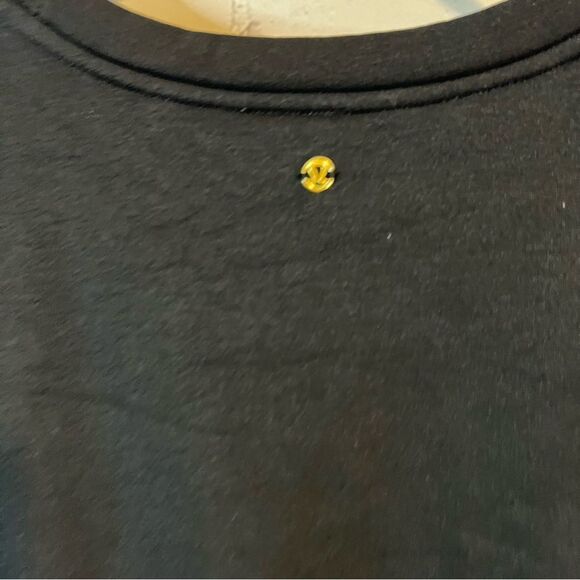 Lululemon Scuba Peplum Top Black size 8 - Picture 3 of 4